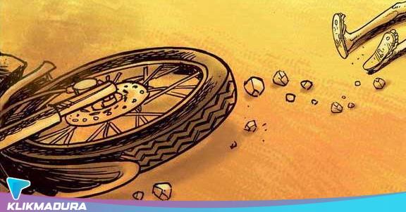 Innalillah!! Ayah dan Anak Meninggal Usai Tabrak Beton Cor di Jalan Raya Jrengik&nbsp;Sampang