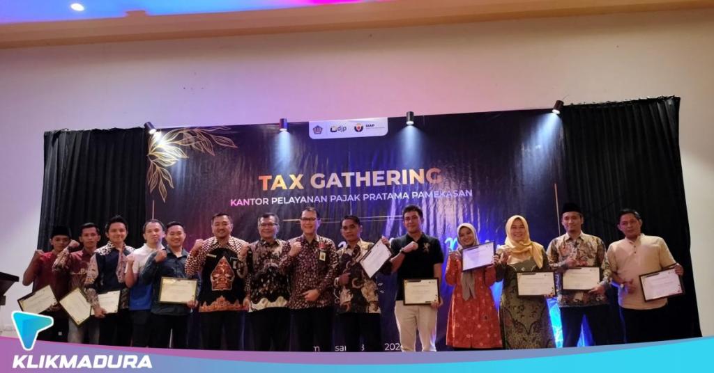 Gelar Tax Gathering, KPP Pratama Pamekasan Apresiasi Kepatuhan Wajib&nbsp;Pajak