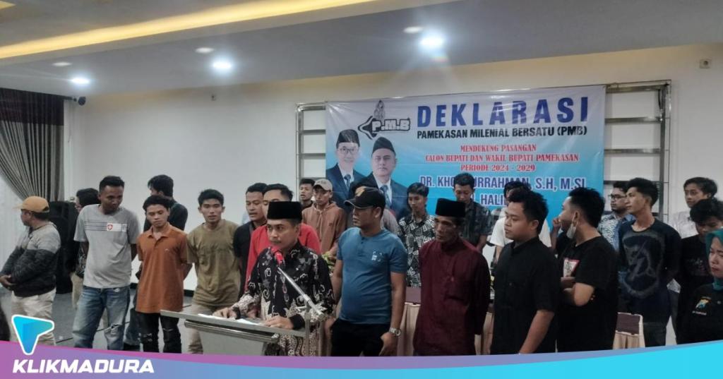 Deklarasi Dukungan, Sekelompok Pemuda Pamekasan Pasangkan Adik Haji Her dengan KH.&nbsp;Kholilurrahman