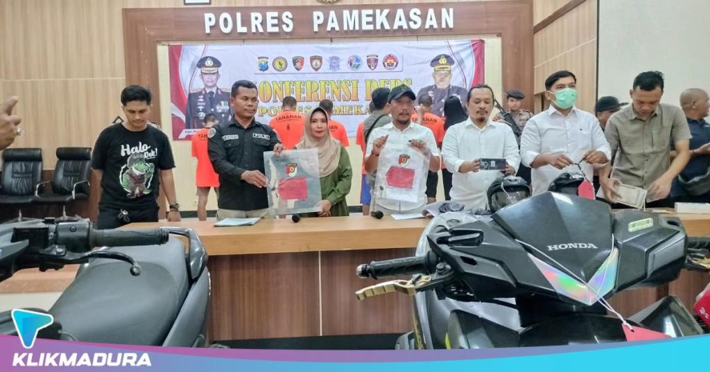 Terlibat Curanmor, Pasutri Asal Pamekasan&nbsp;Dibui