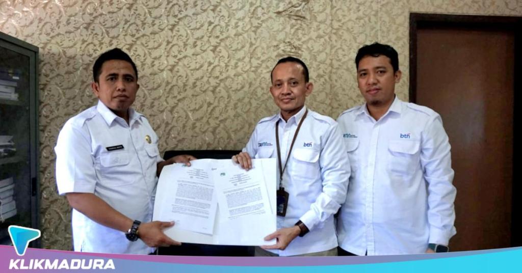 BTN-Perumdam Tirta Jaya Pamekasan Teken MoU, Beri Solusi Layanan Perbankan untuk Karyawan